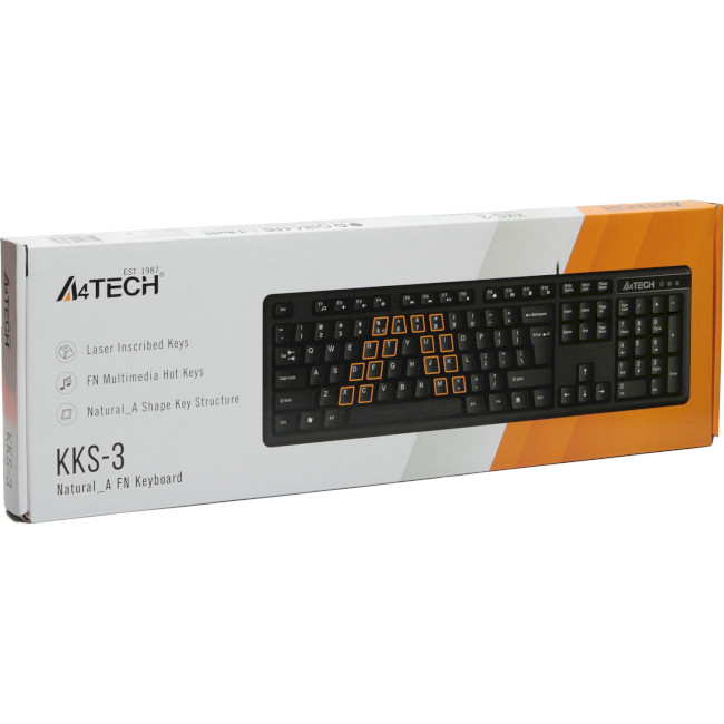 Desktop / laptop USB Keyboard KRS-83 - Black
